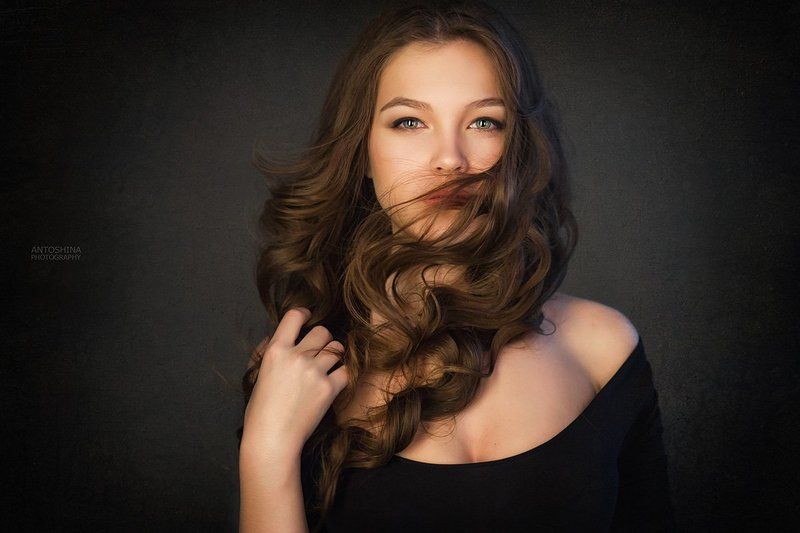 портрет, студия,portrait, studio Алёна фото превью