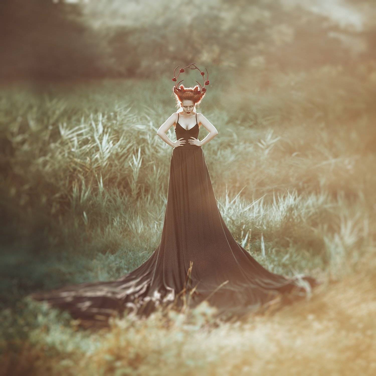 art, photo, collage, okeyteam, kate_troyan, girl, portrait, Екатерина Троян