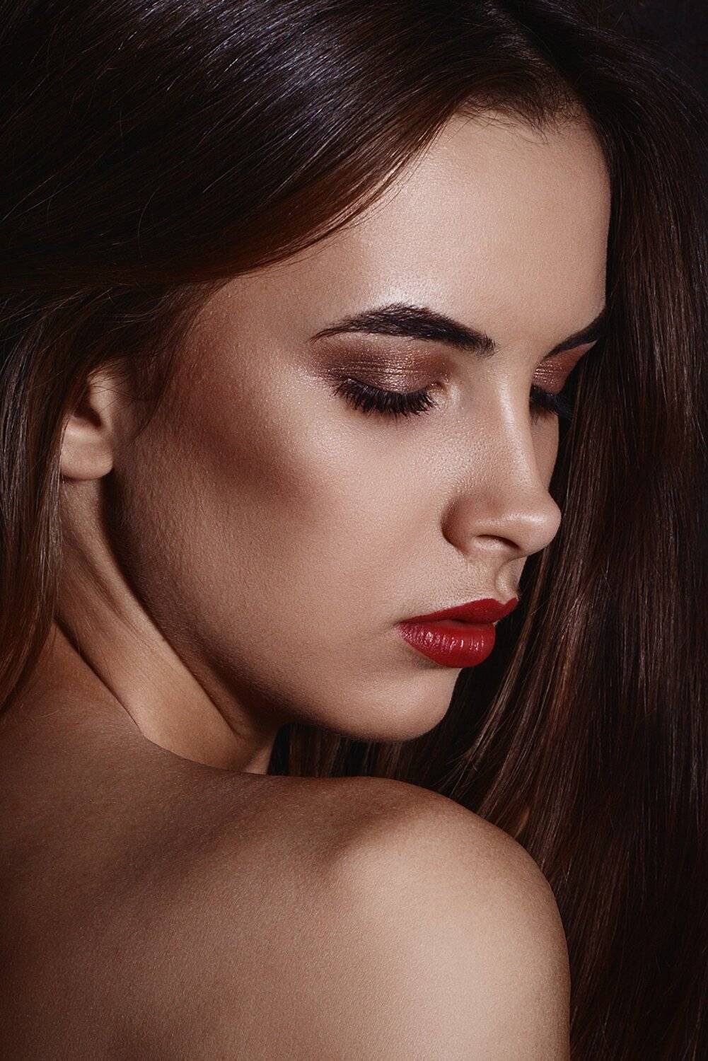 девушка, лицо, портрет, Кривонос Вячеслав