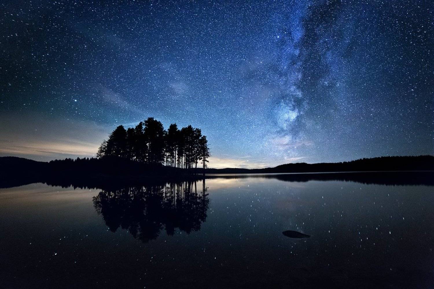 milky way, нощ, млечен път, остров, island, night, Ivan Miladinov