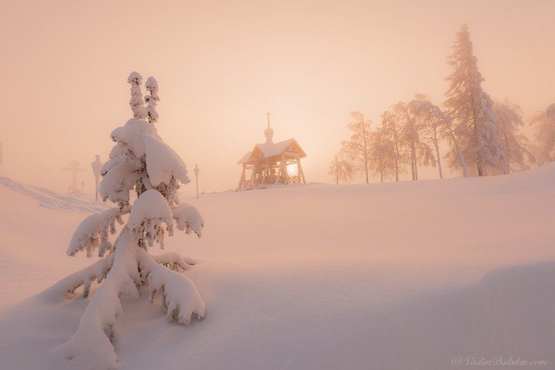 В морозы на Крещение