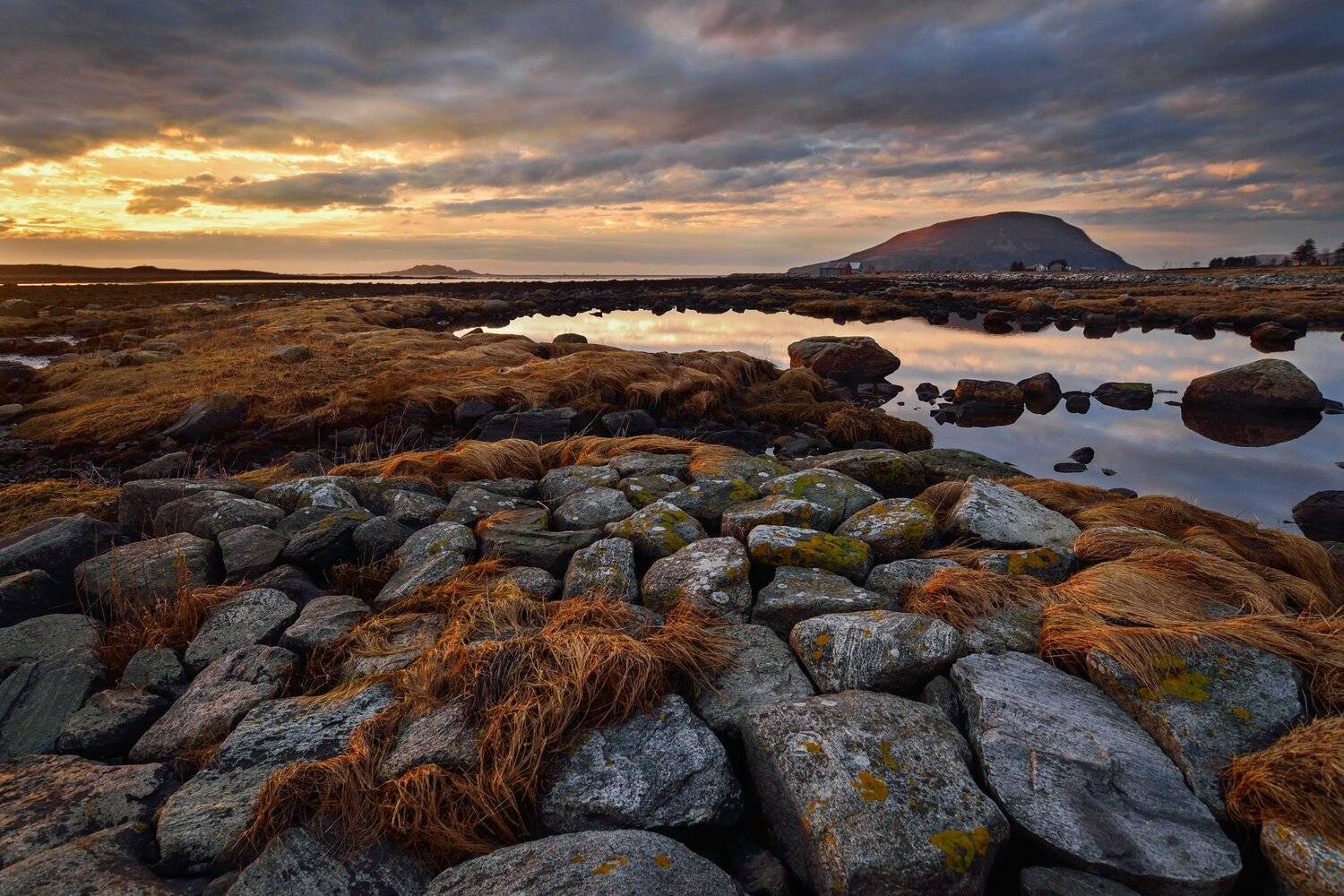norway#mountains#sea#spring#water#sunset, Olegs Bucis