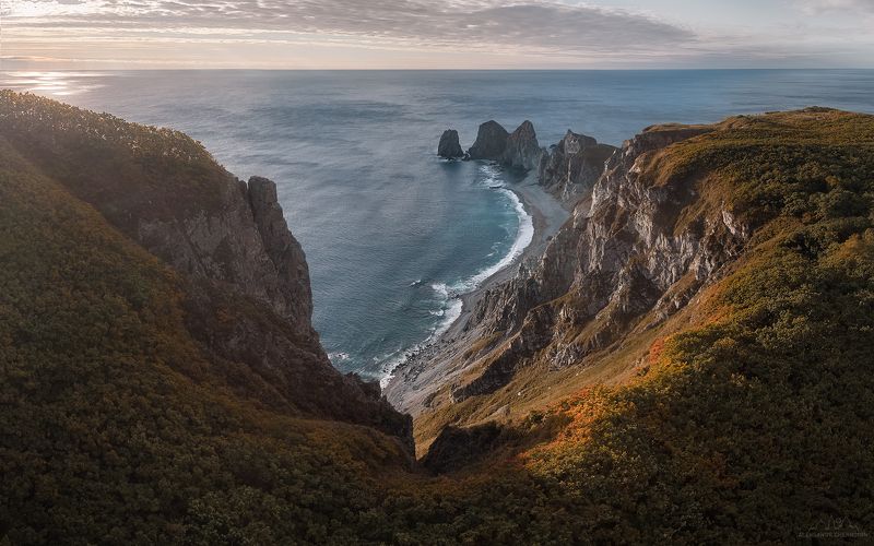 приморье, дальний восток, японское море, мыс 4 скал Мыс Четырех скал фото превью