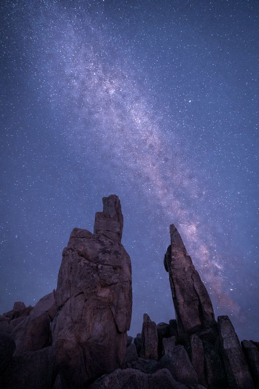 Россия, Приморский край, Приморье, Японское море, бухта Спокойствия, Млечный Путь Млечный Путь в бухте Спокойствия фото превью