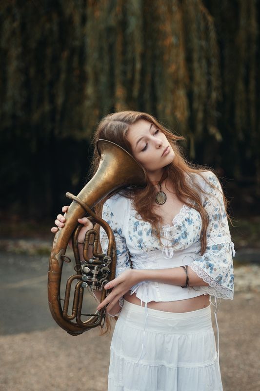 девушка, модель Я знаю где прячется ветер. фото превью