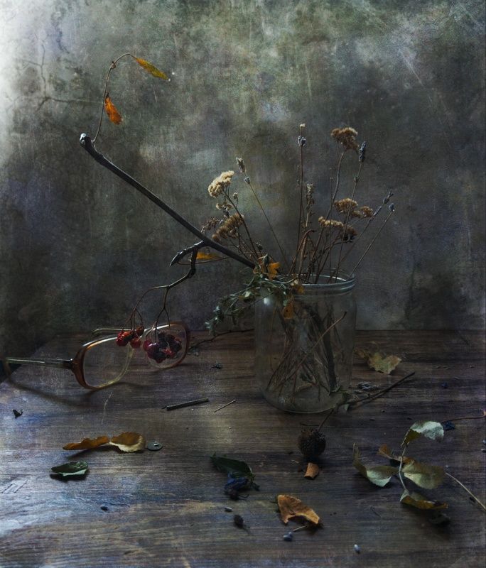 рябина, банка, очки Рябина фото превью