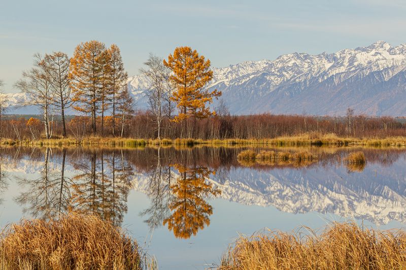 Осень на Койморских озерах фото превью