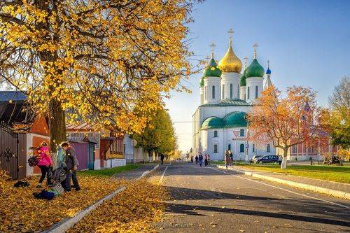 Золотая осень в Коломне