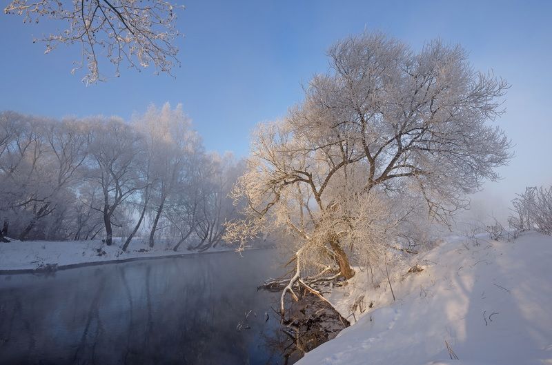 зима, свислочь, мороз Зимушка фото превью