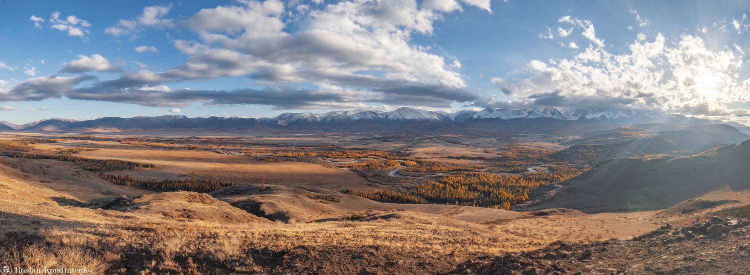 алтай, чуя, осень, горный алтай, Кондратенко Руслан