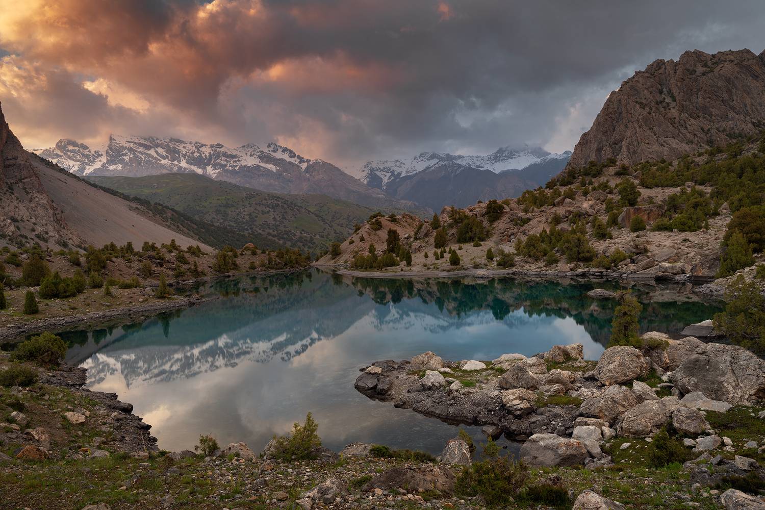 таджикистан, алаудин, озеро, фаны, фанские горы, пейзаж, горы, Нерозя Александр