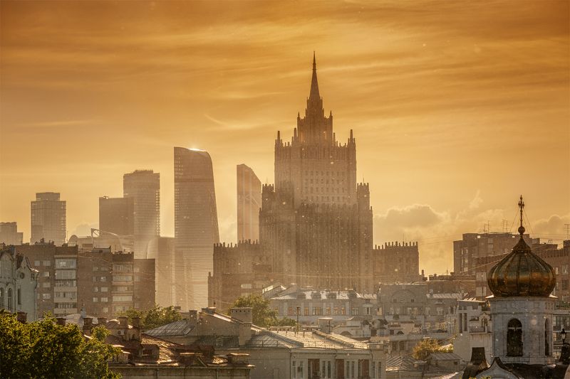 Москва майская, москва тополиная фото превью