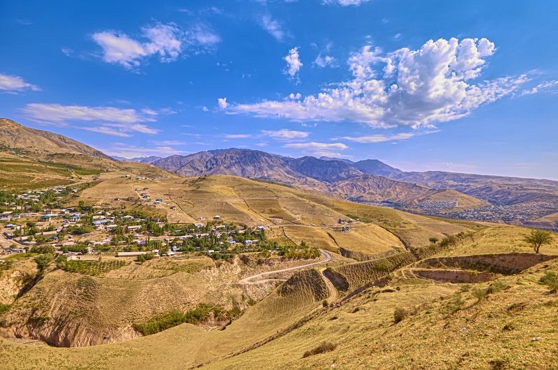 Осень. Окрестности Душанбе. Алмосы.Чорбог.Харангон. Таджикистан фото превью