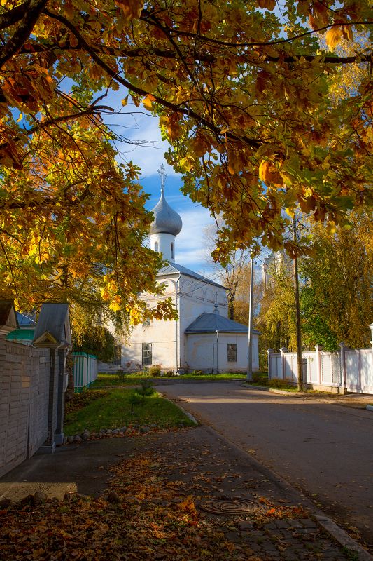 вологда, осень, церковь, храм Осенняя картинка фото превью
