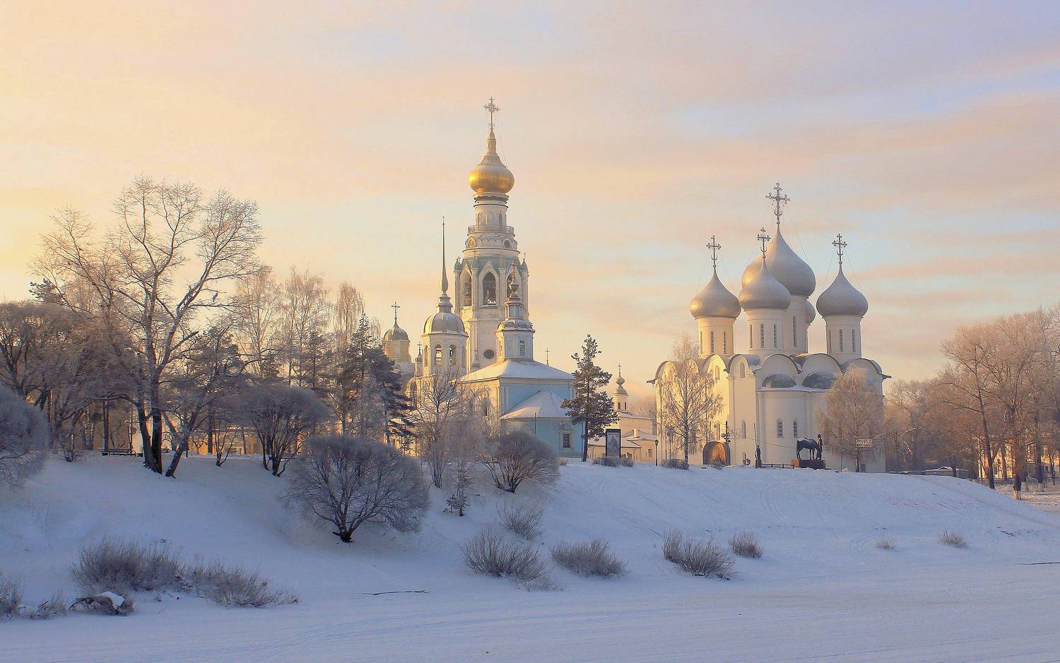 вологда, зима, снег, храм, церковь, мороз, Наталия Колтакова