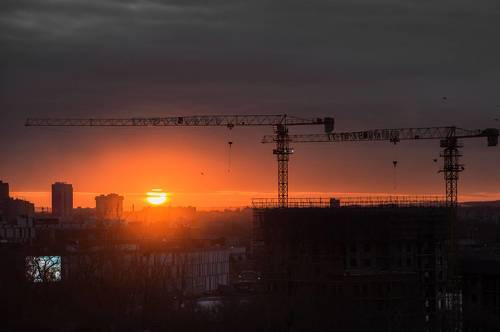 Рассвет в Хабаровске
