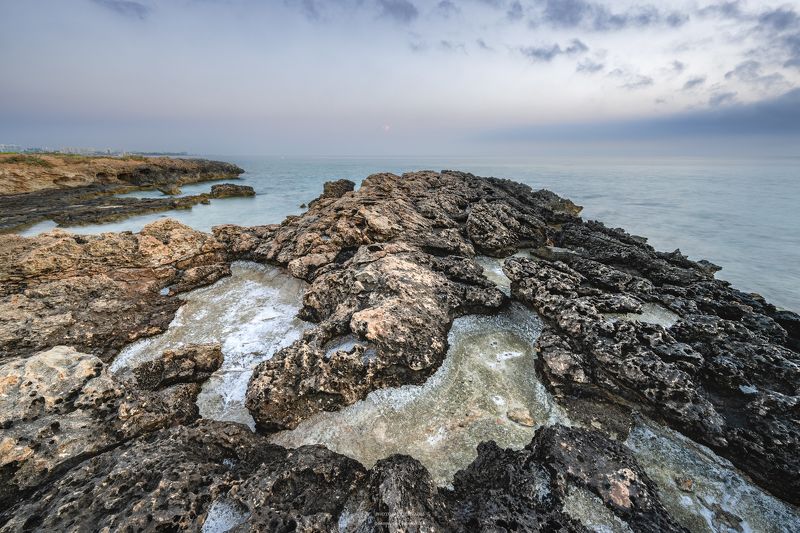 кипр, протарас, рассвет, берег, море Протарас фото превью