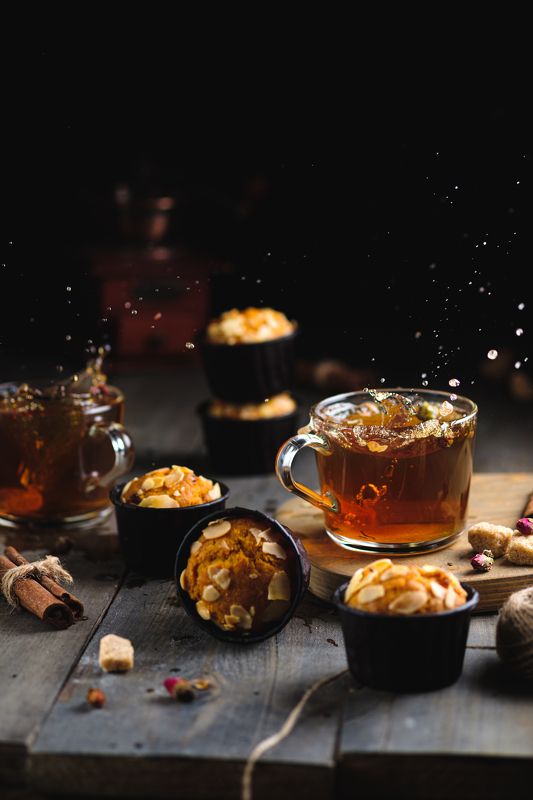 чай кекс маффин Чайный взрыв фото превью