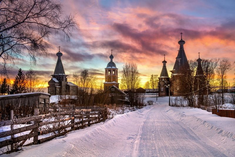 Поморское село Нёнокса фото превью