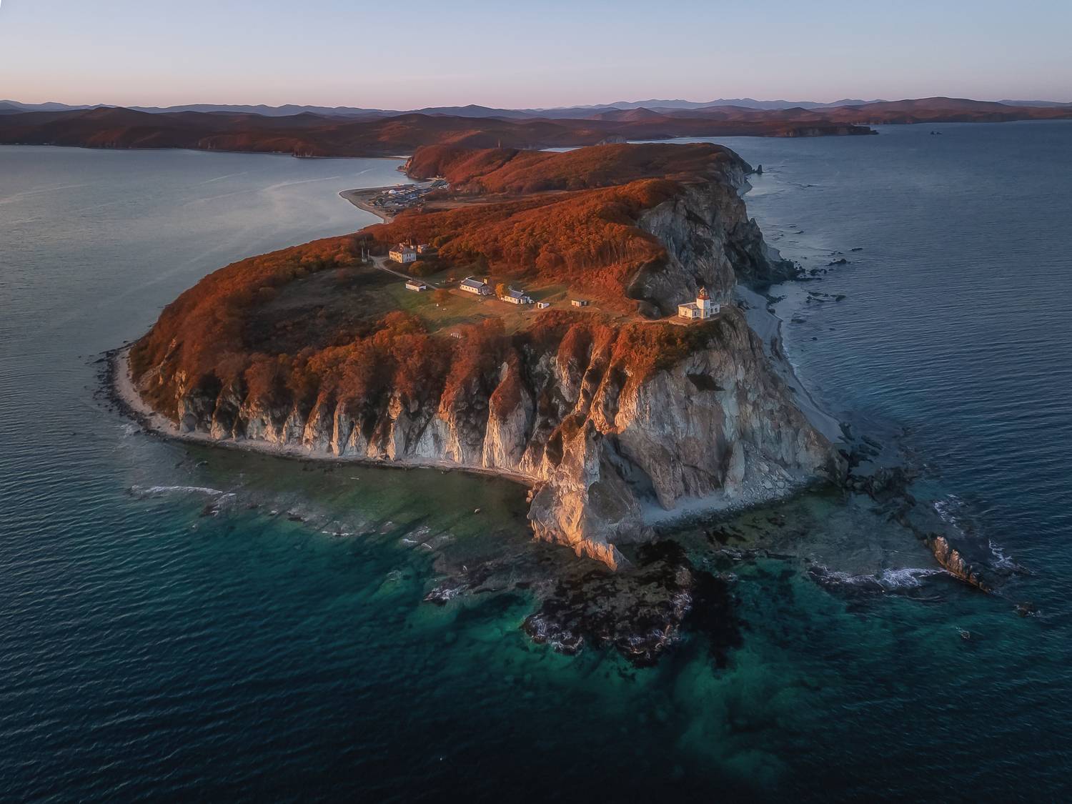 природа, пейзаж, море, маяк, осень, приморье, nature, landscape, sea, lighthouse, Юхова Аня