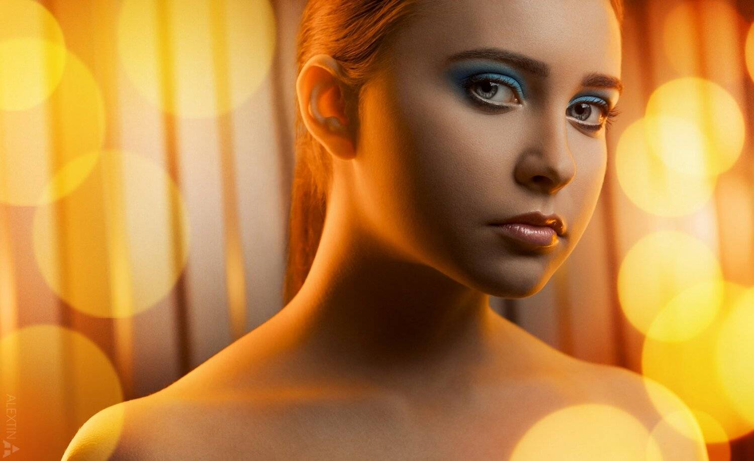 портрет, девушка, свет,, Саня Тупикин