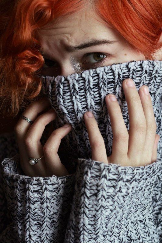 портрет девушка рыжие Алла фото превью