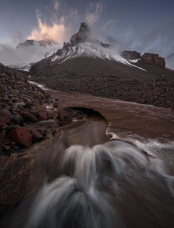 kazbek, mountains, горы, казбек, кавказ, caucasus Гора фото превью
