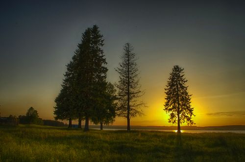 волшебный закат