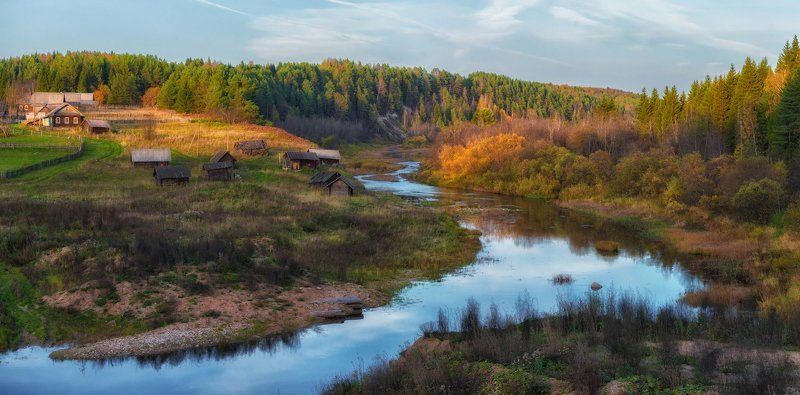 Вологодская область, Вологодчина, Стрельна О Русском Севере влюбленно... фото превью