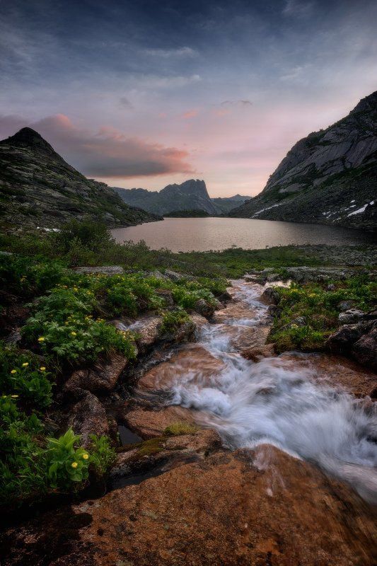 Нац. парк Ергаки, Озеро, Перевал К озеру \