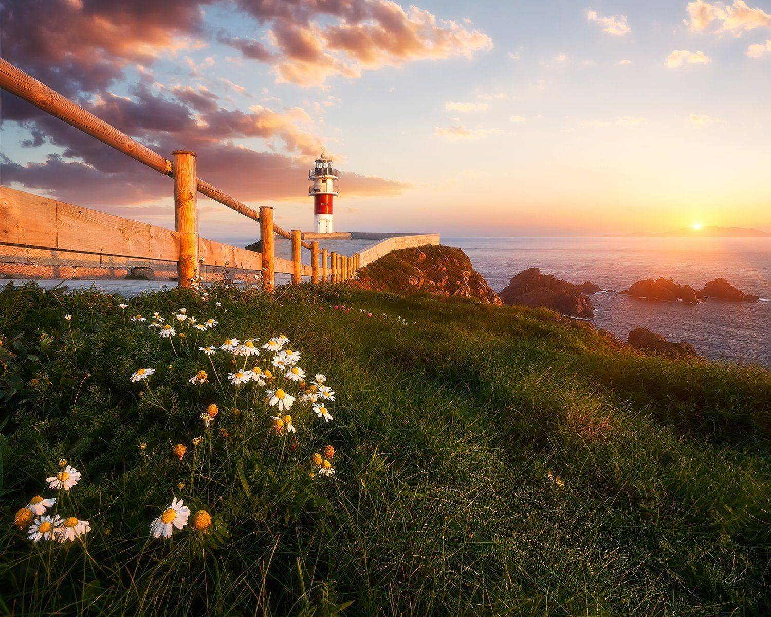 маяк, испания, галисия, атлантика, море, океан, скала, lighthouse, spain, Сутковой Сергей