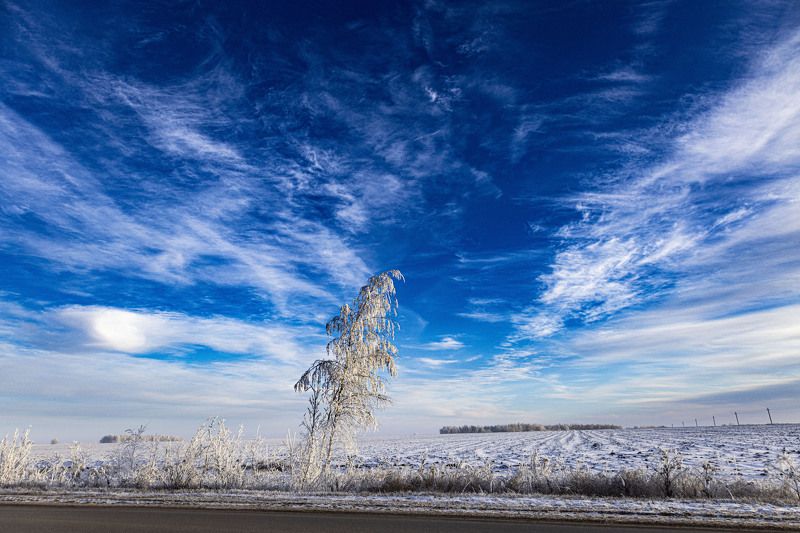 Зимнее небо над нами фото превью