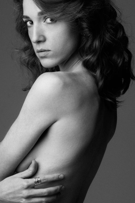 девушка, студия, портрет Яна фото превью