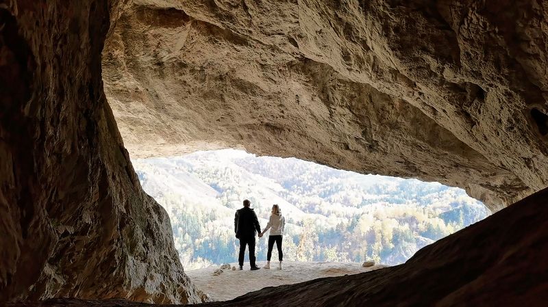 пейзаж,башкирия,горы,пещеры Пещеры Башкирии фото превью