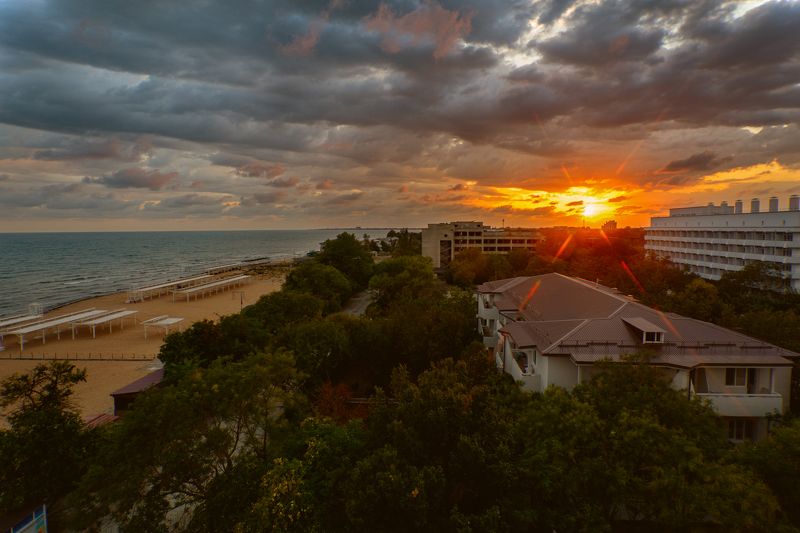 Домики у моря фото превью