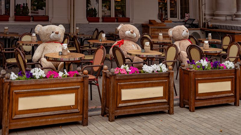 Три медведя, современная версия фото превью