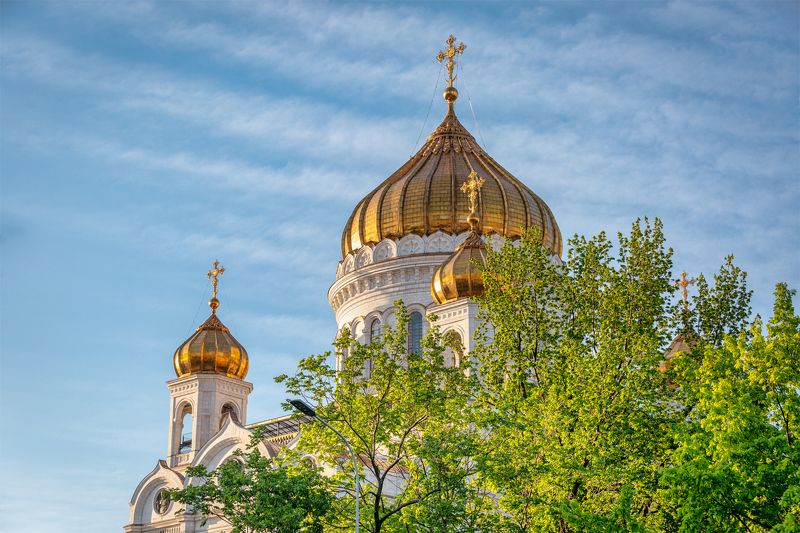 Купола Храма Христа Спасителя фото превью