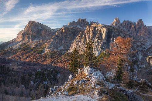 Somewhere in the Dolomites.....