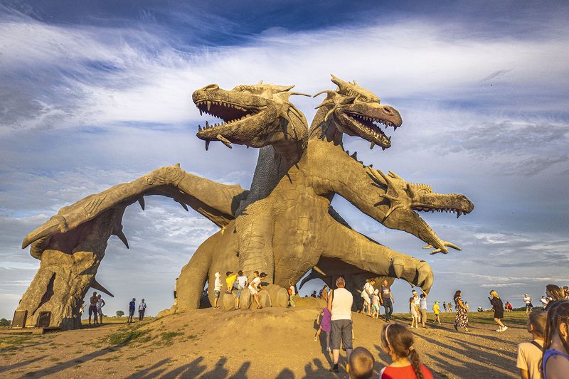 шоу, огонь, представление, репортаж Огненное представление фото превью