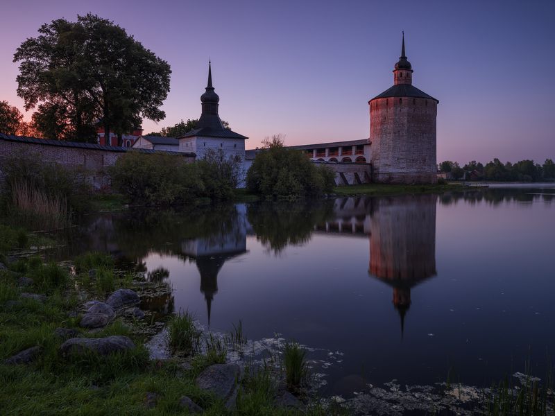 кирилло-белозерский монастырь, кириллов, вологодская область, утро, лето Первое утро лета фото превью