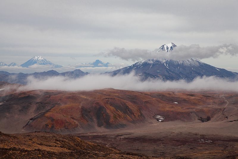 камчатка, осень. Птицей белой над Камчаткой проплывая. фото превью