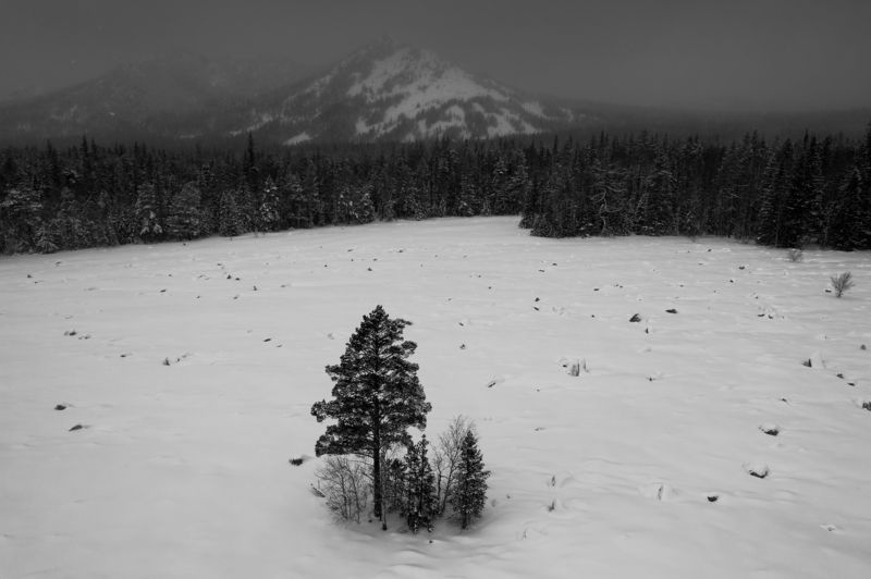 Таганай, Урал, Южный Урал, Каменная река, Средний Таганай, Двуглавая сопка Таганай фото превью
