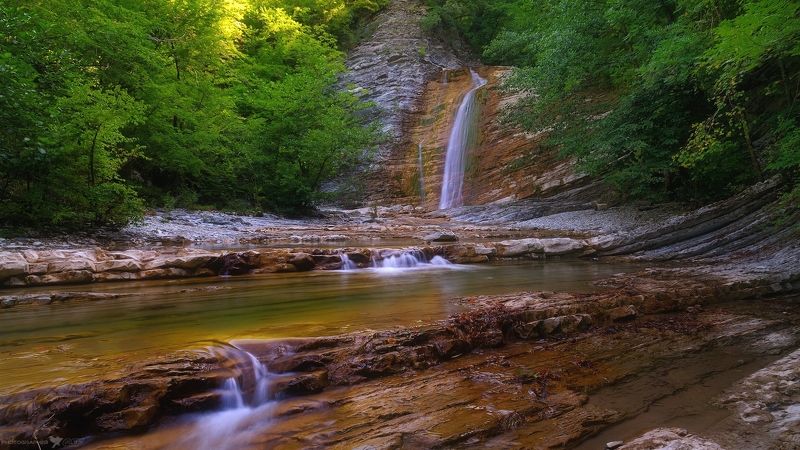 природа пейзаж лето лес река горы камни скалы По местам давних походов... фото превью