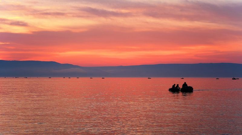 Вечерняя рыбалка фото превью