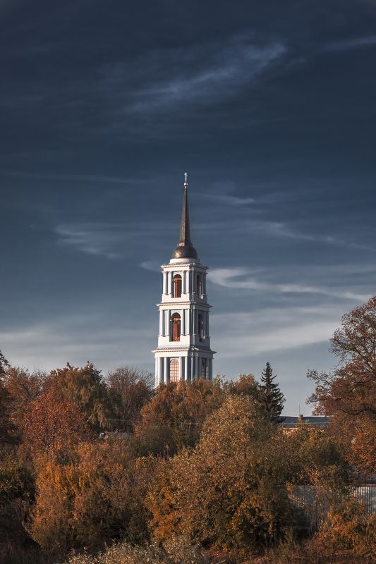 колокольня Где-то на Руси. фото превью