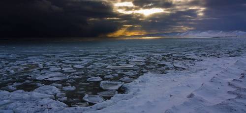 Зимний день на Командорах