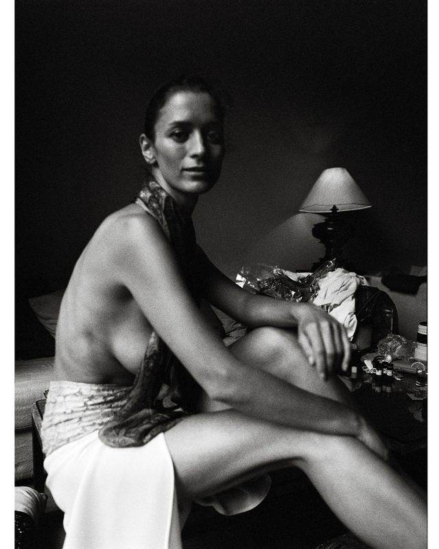 Black and White, Monochrome, B+W, Analogue,  With Catherine in cafe фото превью