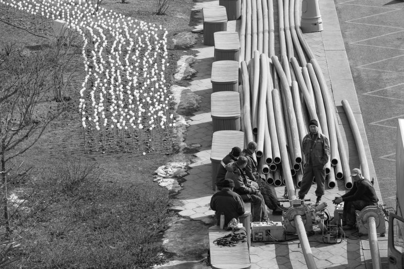 пластиковые трубы, сварка, бригада, соревнование Трубное дело фото превью