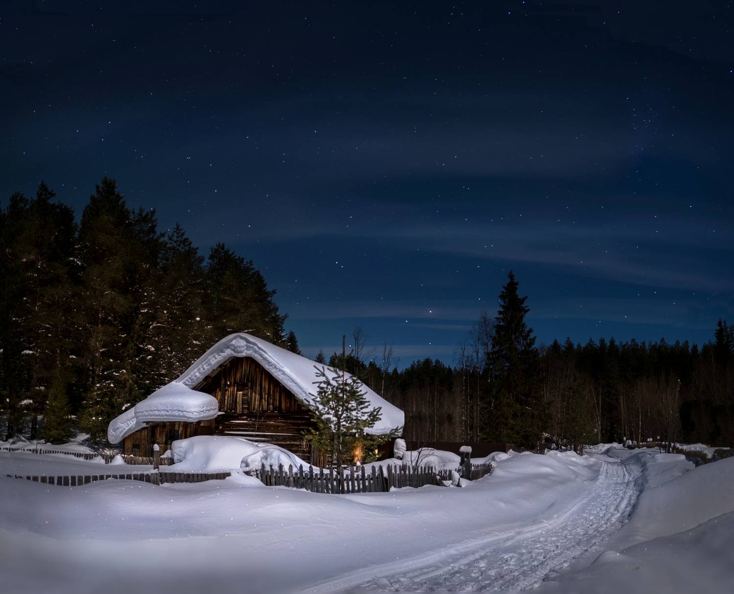 кольский полуостров, night, колвица, нд, россия, russia, русский север, деревня, русская деревня, зима на кольском нд, кольский, by night, ночное фото, зима на кольском, север, ночь, когда не спится, Демкина Надежда