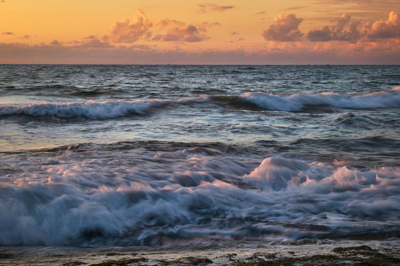 Mediterranean Sea, Sunset фото превью